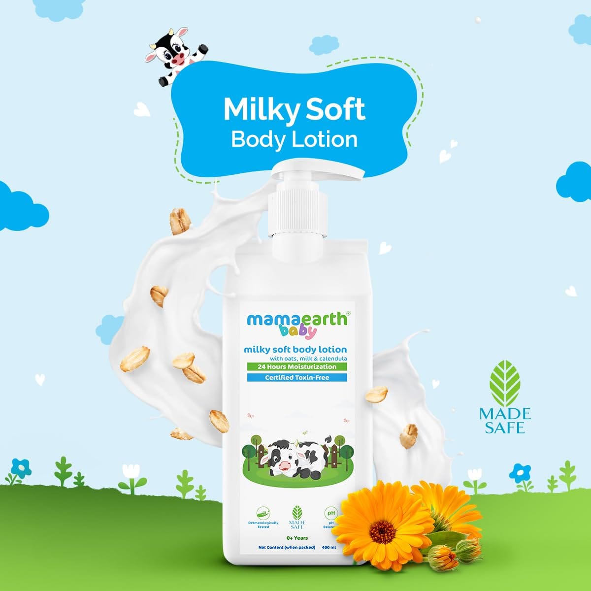 Mamaearth - Milky Soft Body Lotion (400ML)