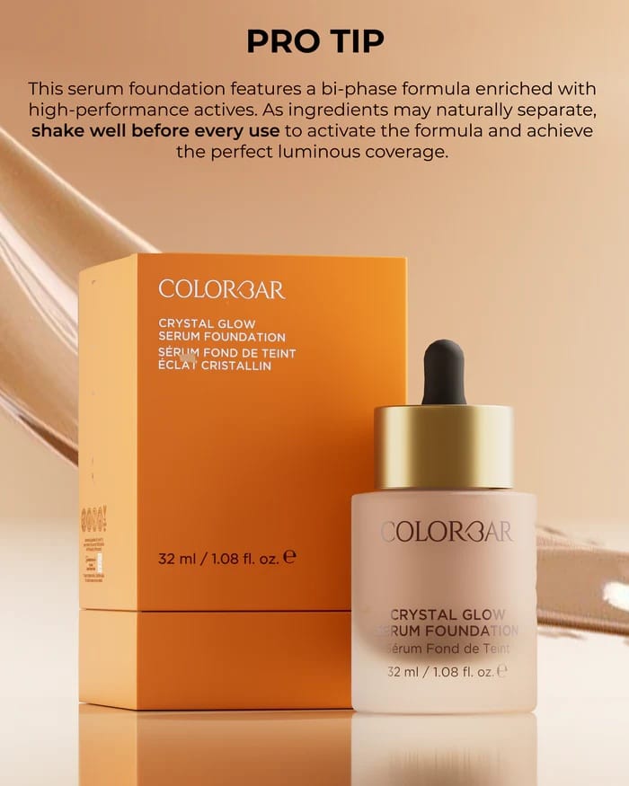 Colorbar - Crystal Glow Serum Foundation (32ML)