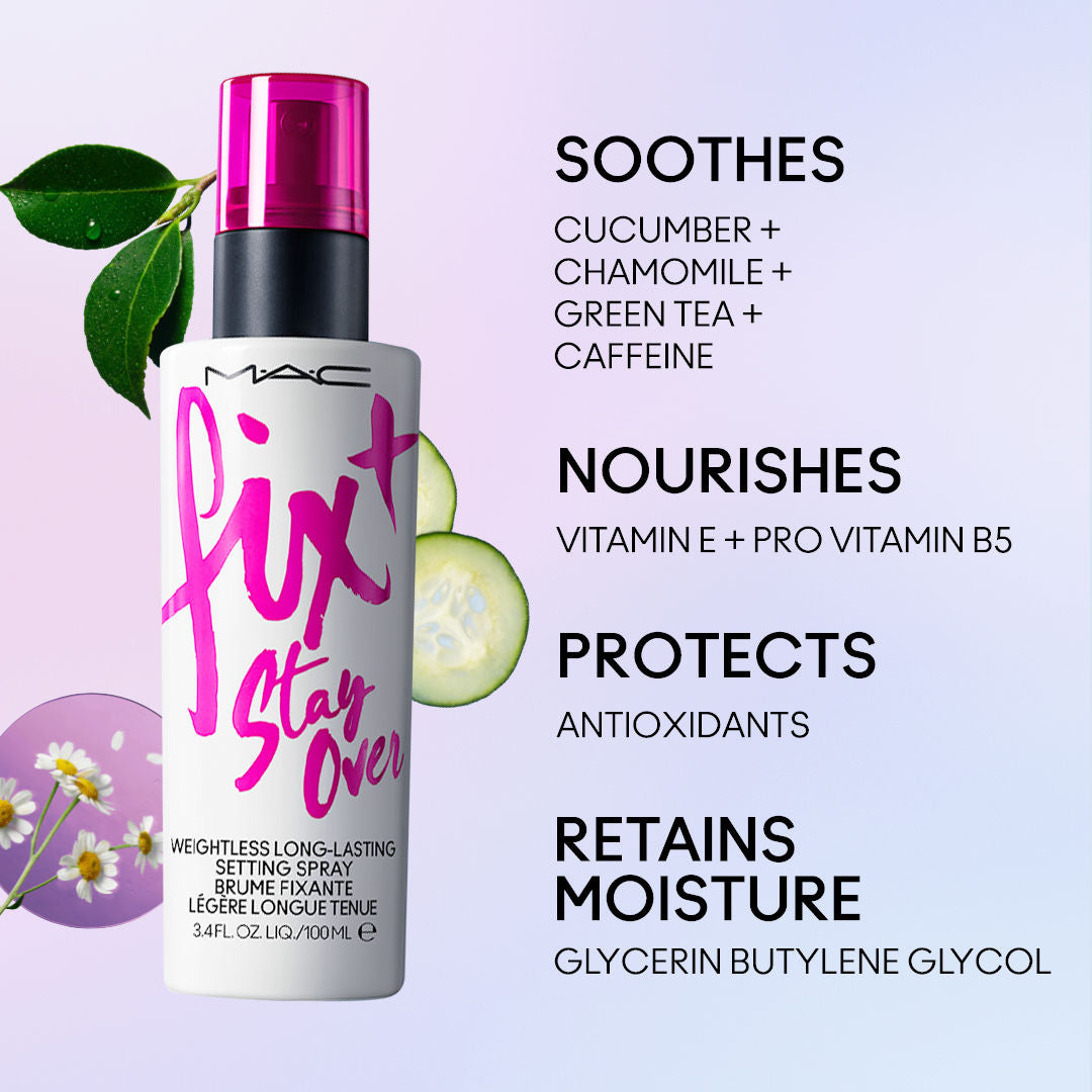 M.A.C Fix+ Stay Over Alcohol-Free Setting Spray (100ml)