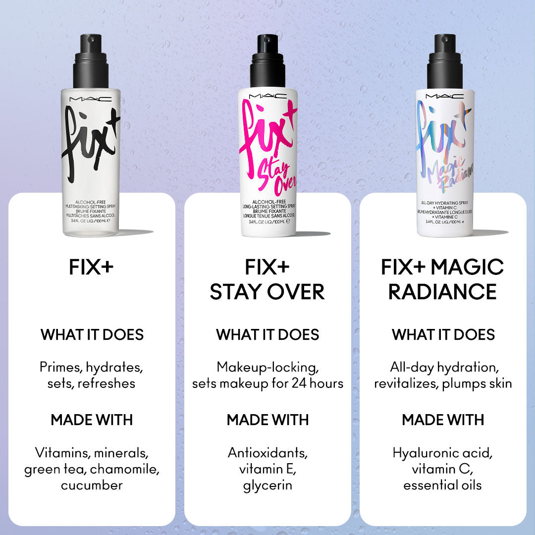 M.A.C Fix+ Stay Over Alcohol-Free Setting Spray (100ml)