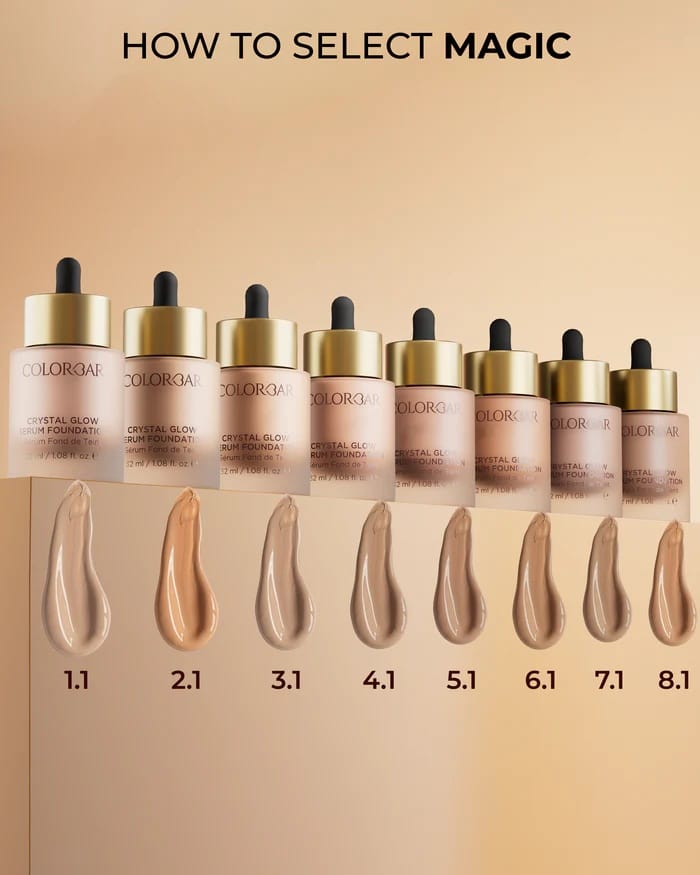 Colorbar - Crystal Glow Serum Foundation (32ML)