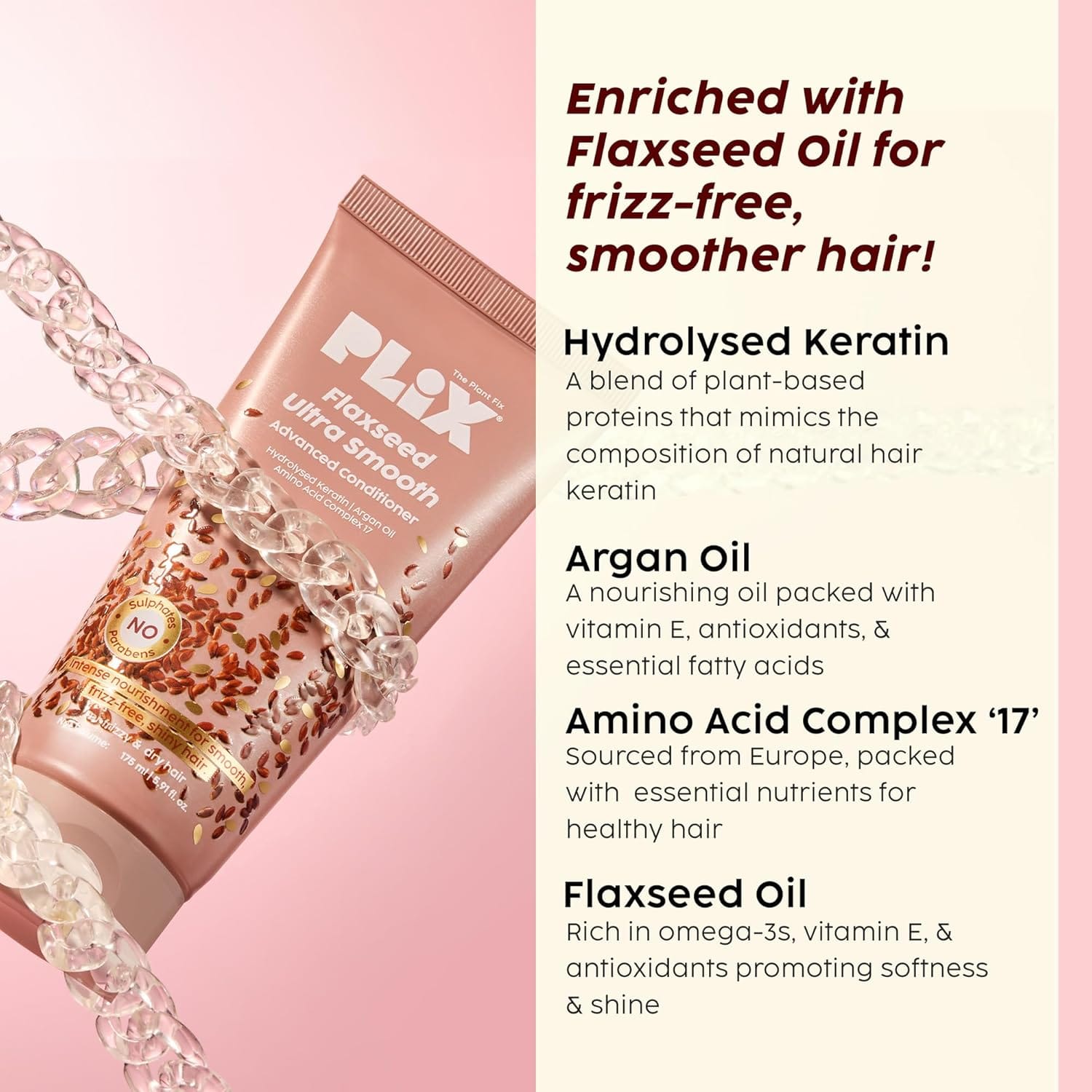 Plix - Flaxseed Ultra Smooth Advanced Conditioner (175ML)