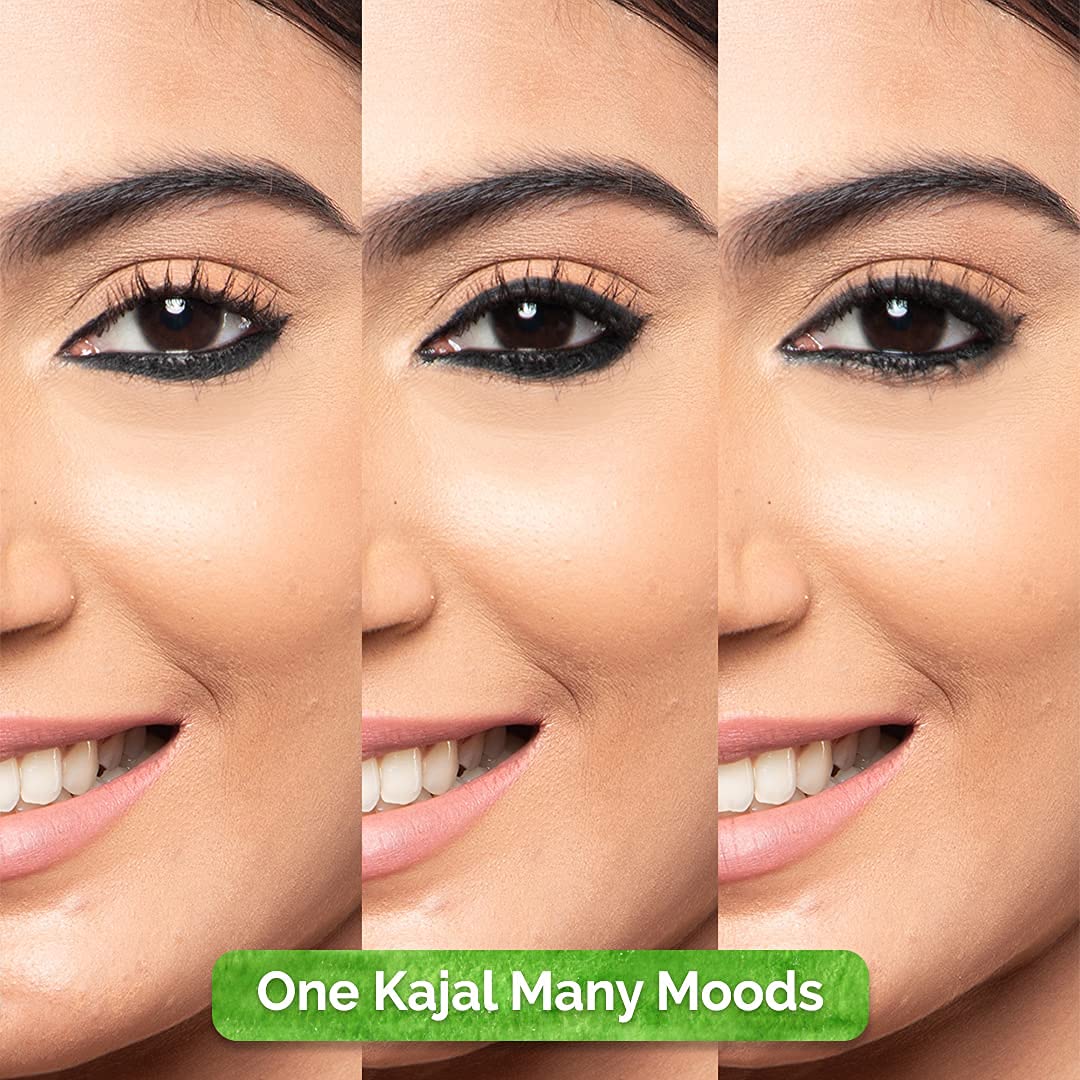 Mamaearth - Charcoal Black Long Stay Kajal (0.35g) [Buy 1 Get 1]