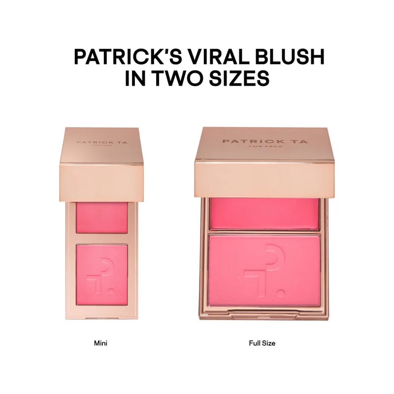 Patrick Ta - Double Take Creme & Powder Blush Duo (Mini)