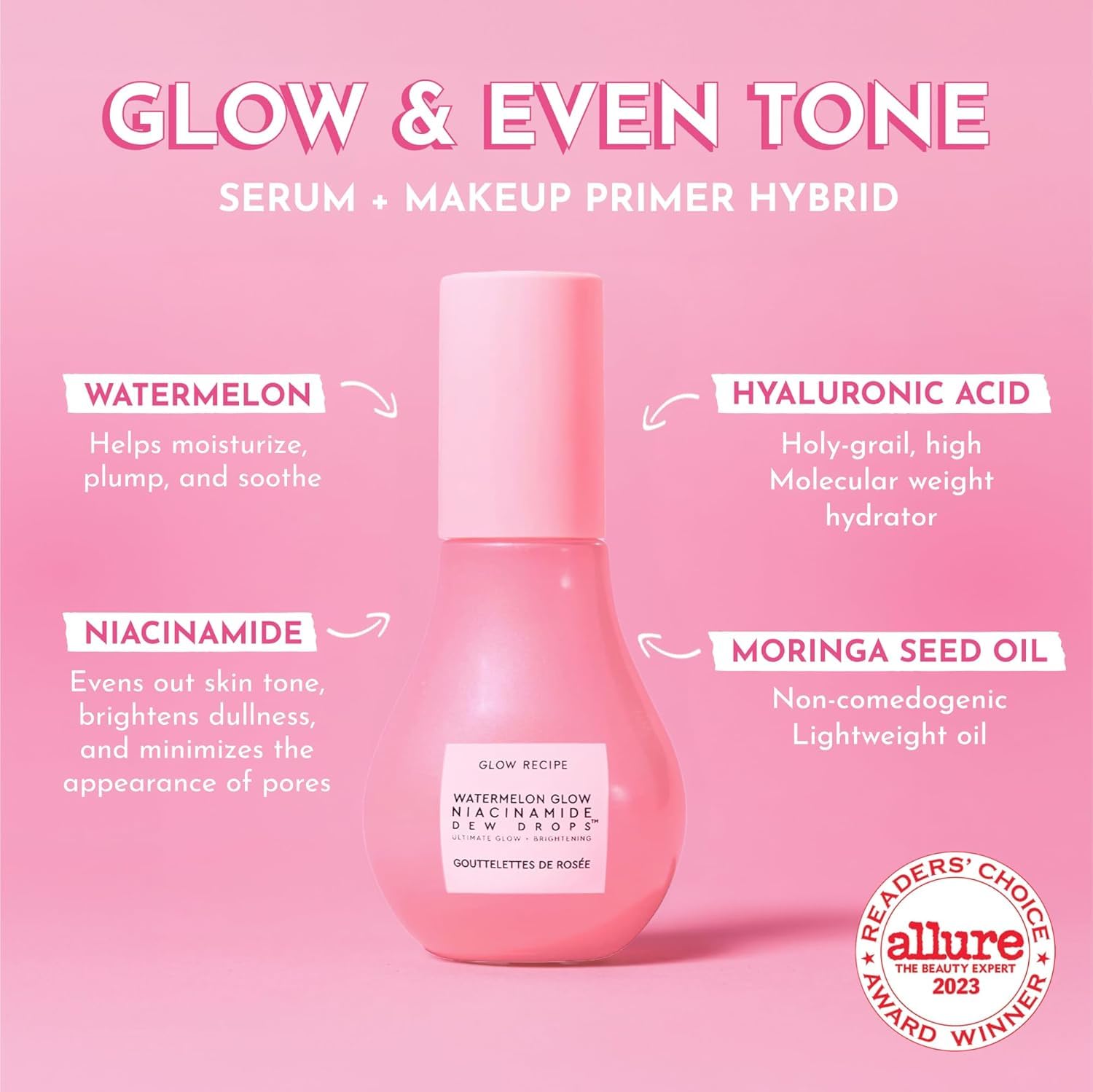 Glow Recipe - Glass Skin Essentials Toner + Serum (40ML + 40ML)