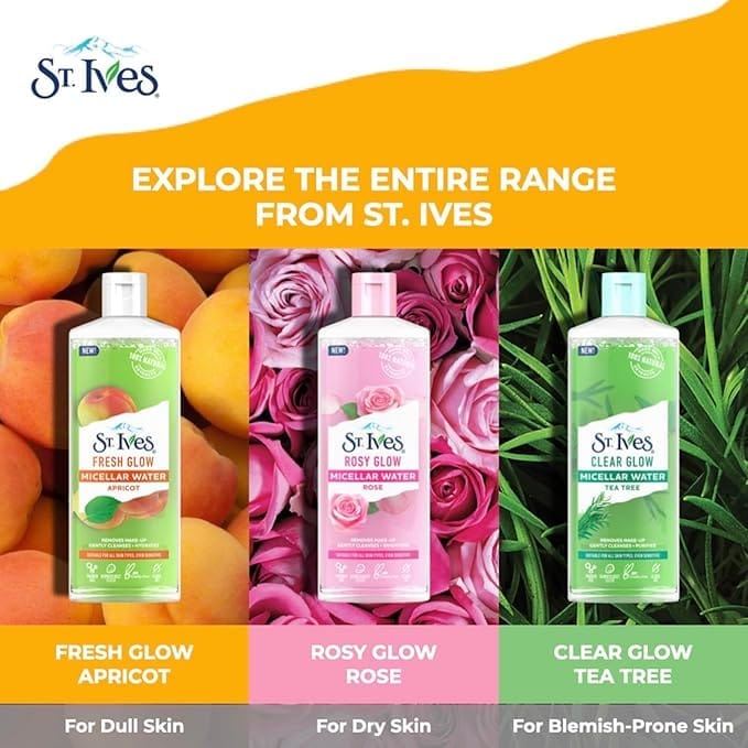 ST. Ives - Fresh Glow Micellar Water Apricot (400ML)