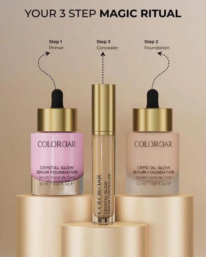Colorbar - Crystal Glow Serum Foundation (32ML)