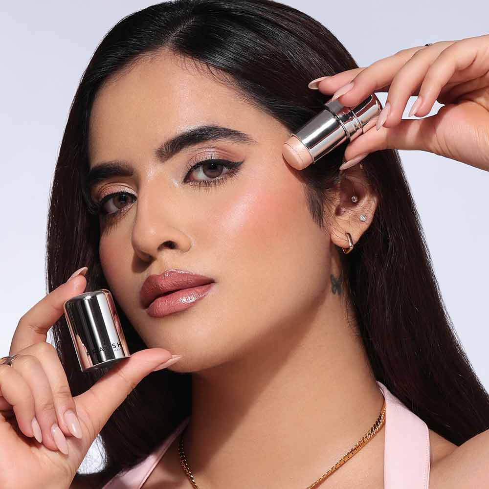Praush Beauty ICY Glow Jelly Highlighter & Strobe Stick - Champagne (5g)