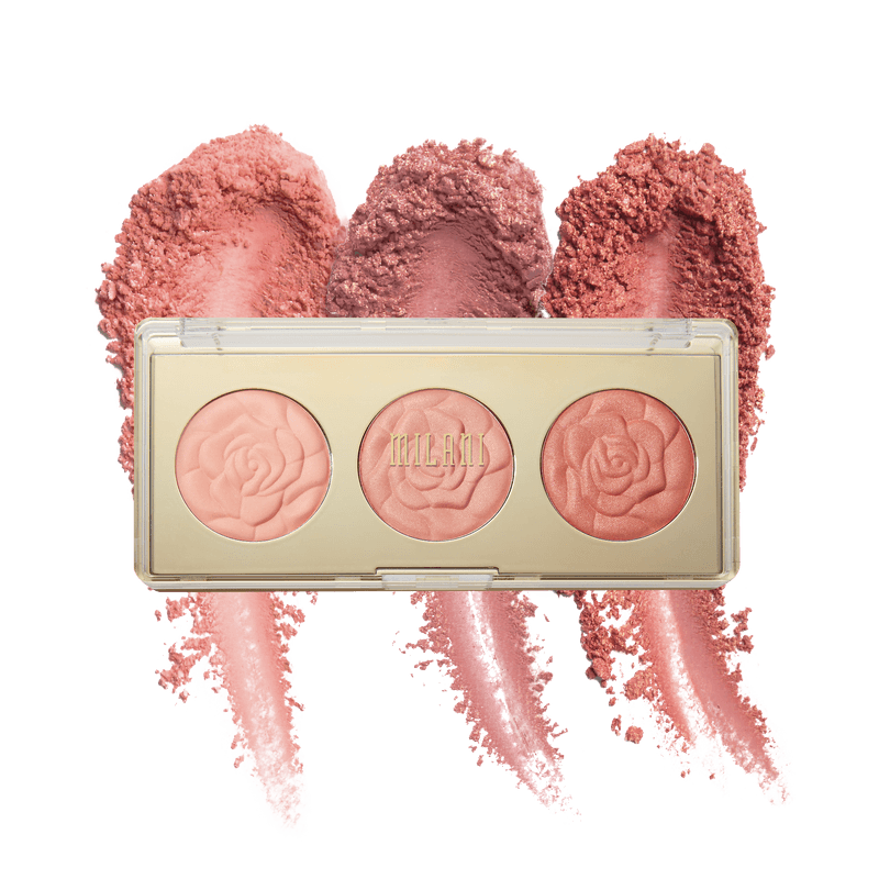 Milani - Rose Powder Blush Trio-02 Floral Fantasy (5g)