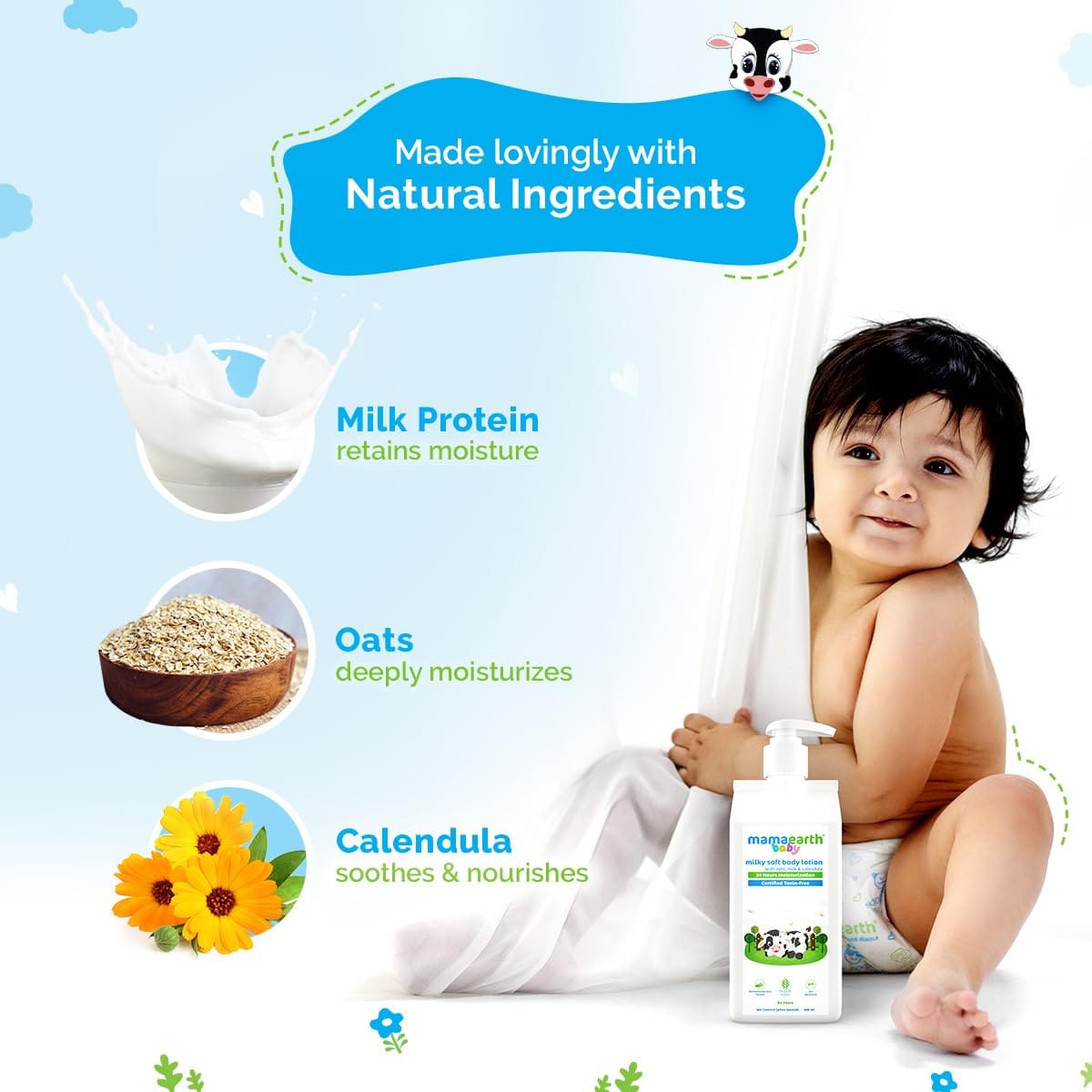 Mamaearth - Milky Soft Body Lotion (400ML)