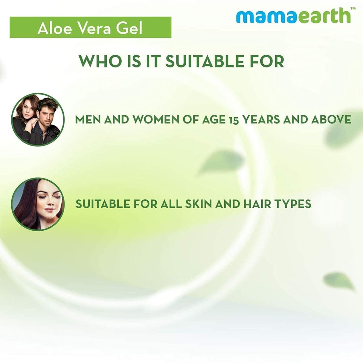Mamaearth - Aloe vera Gel For Skin & Hair (300ML)