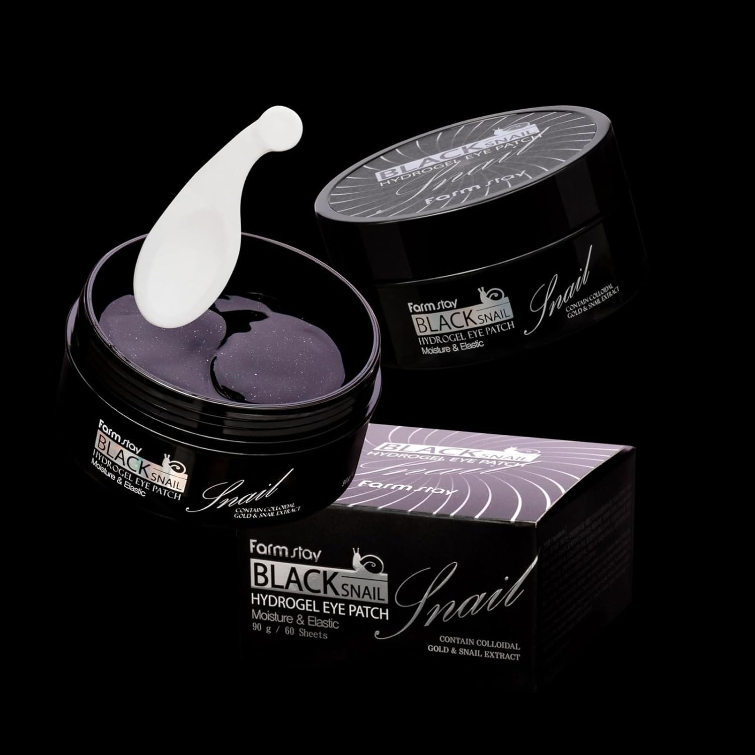 Farm Stay - Black Snail Hydrogel Eye Patch (90g)