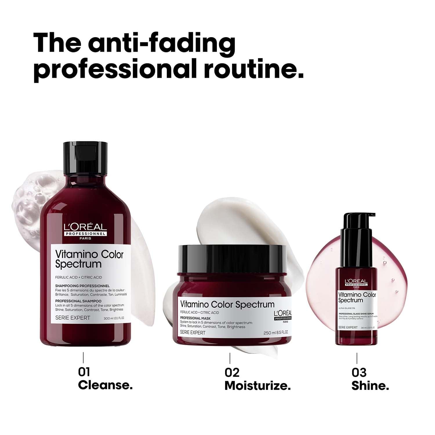 Loreal Professionnel - Vitamino Color Spectrum Professional Shampoo (300ML)
