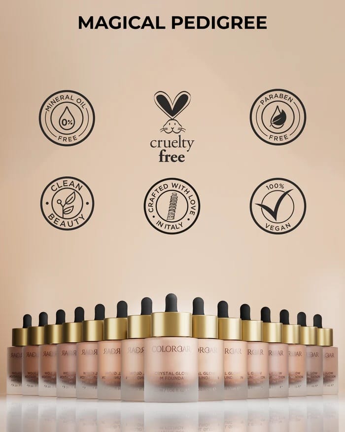 Colorbar - Crystal Glow Serum Foundation (32ML)