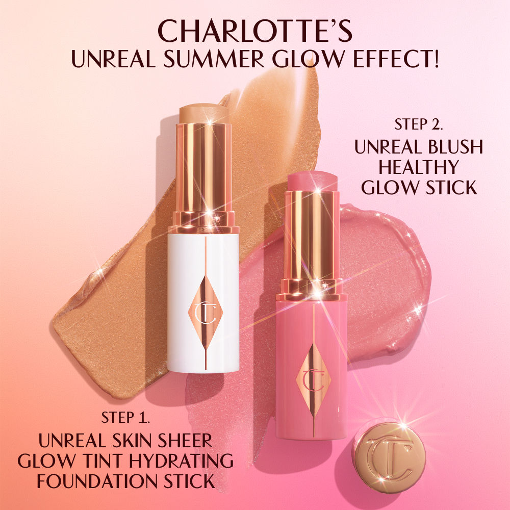 Charlotte Tilbury Unreal Blush Stick - Pretty Glow (9g)