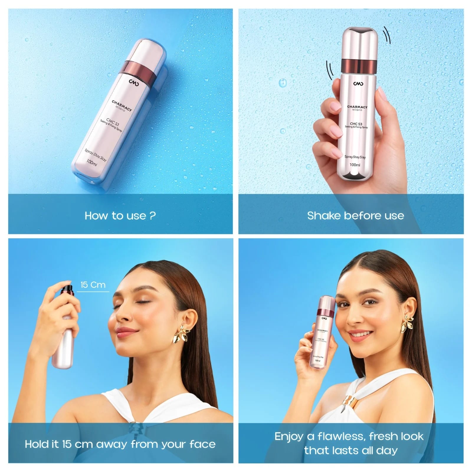 Charmacy Milano - CMC S3 Setting And Fixing Spray (100ML)
