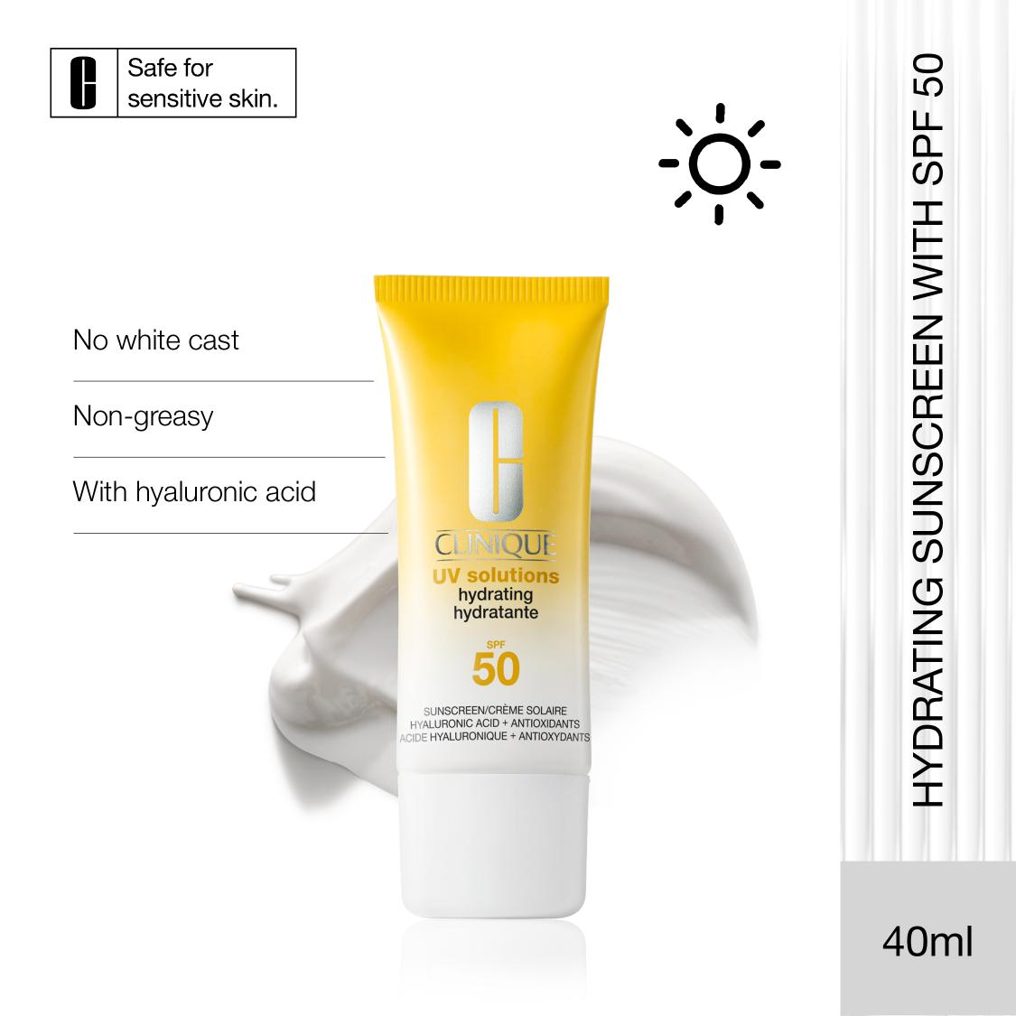 Clinique UV Solutions Hydrating Sunscreen SPF 50 (40ml)