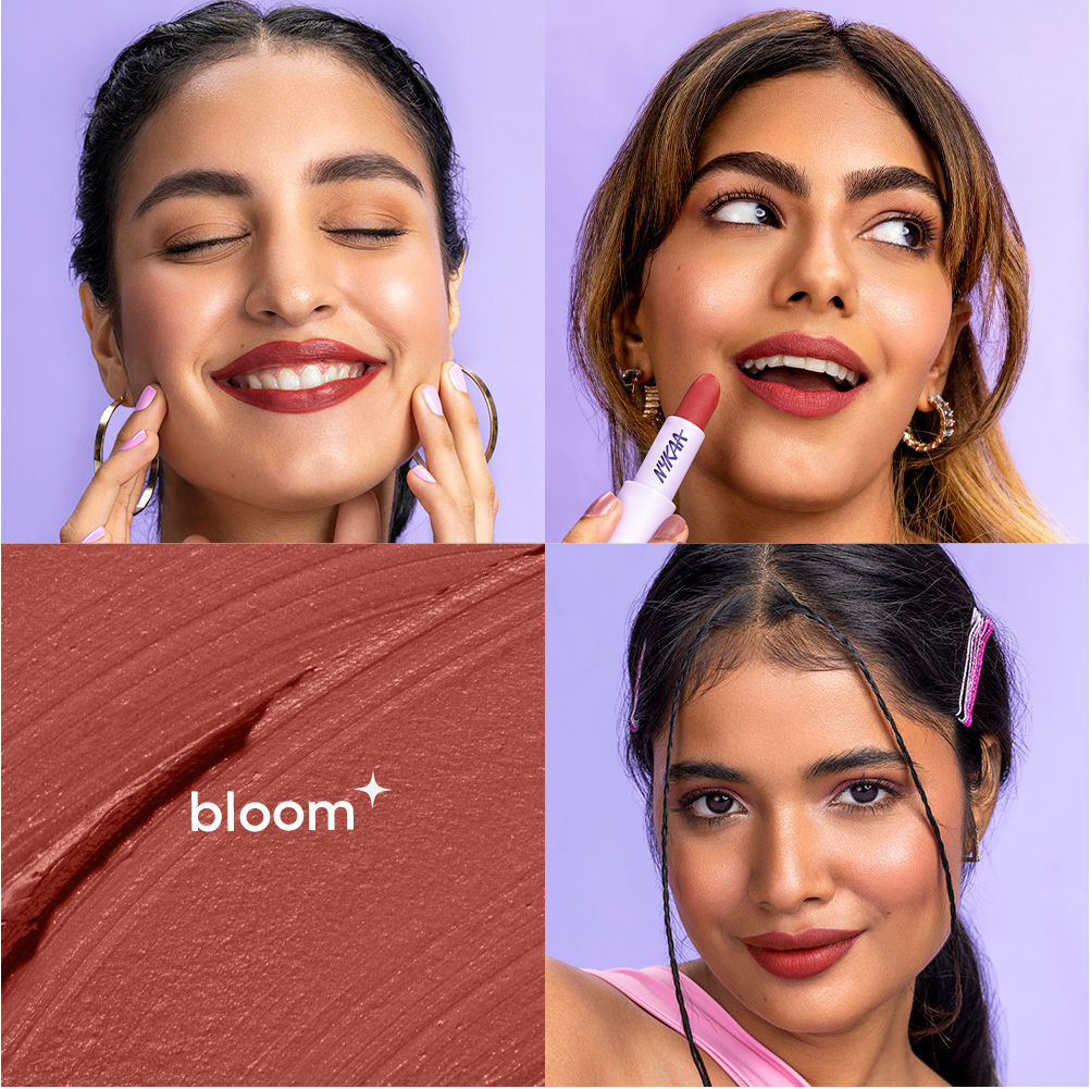 Nykaa Superlight Feathertouch Lipstick - Bloom (4.2g)