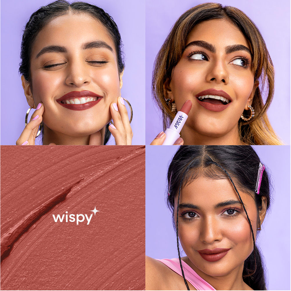 Nykaa Superlight Feathertouch Lipstick- Wispy (4.2g)