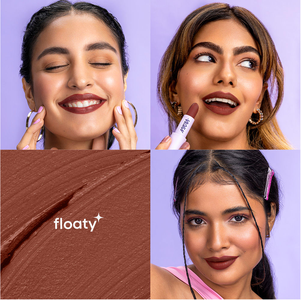 Nykaa Superlight Feathertouch Lipstick - Floaty (4.2g)