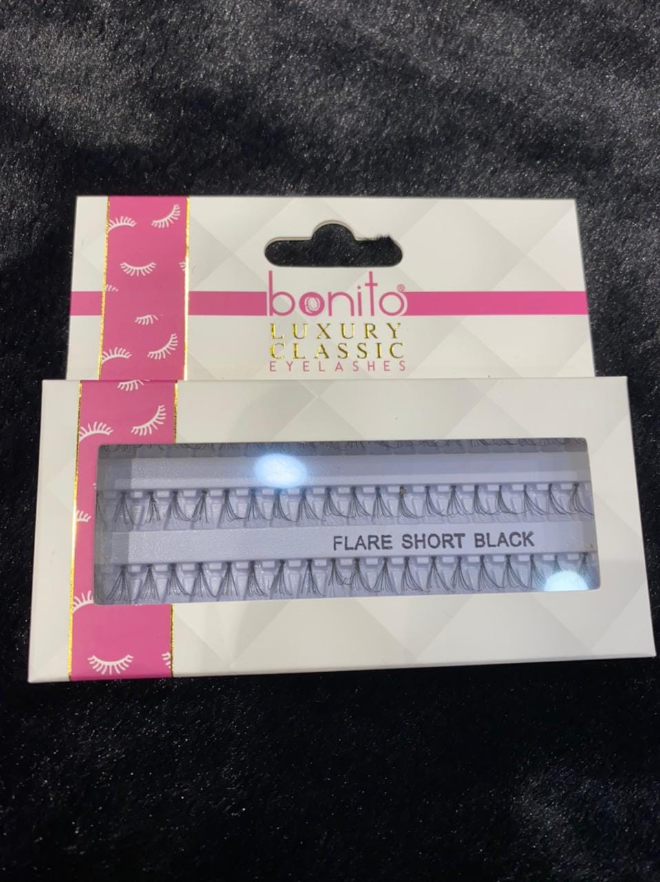 BONITO (Flare Short Black) LUXURY CLASSIC EYELASHES