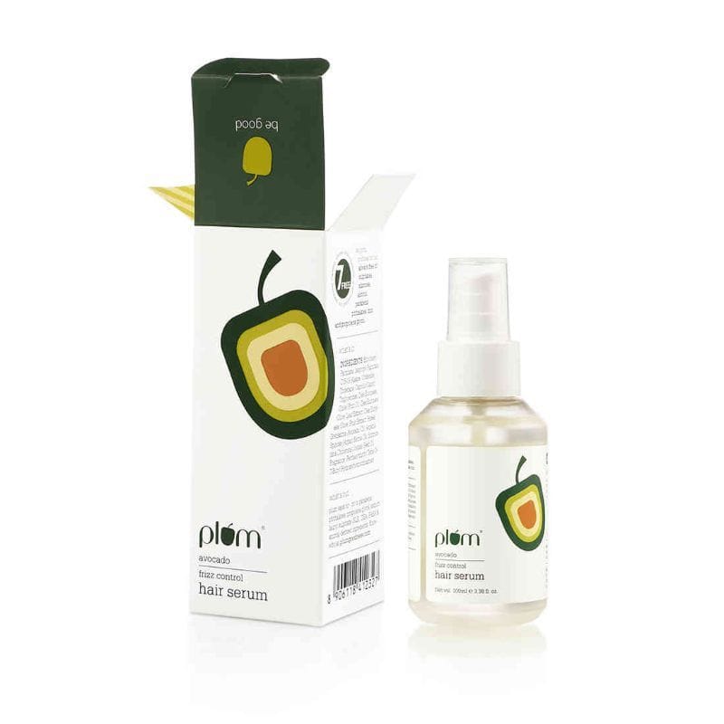 Plum Avocado Frizz-control Hair Serum For Instantly Smooth & Manageable Hair {100mL}