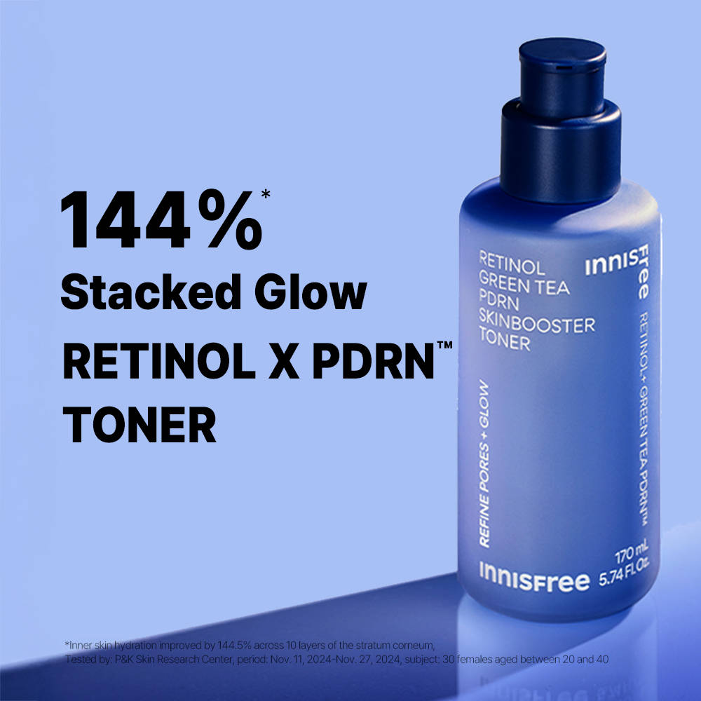 Innisfree Retinol Green Tea Pdrn Skinbooster Toner
