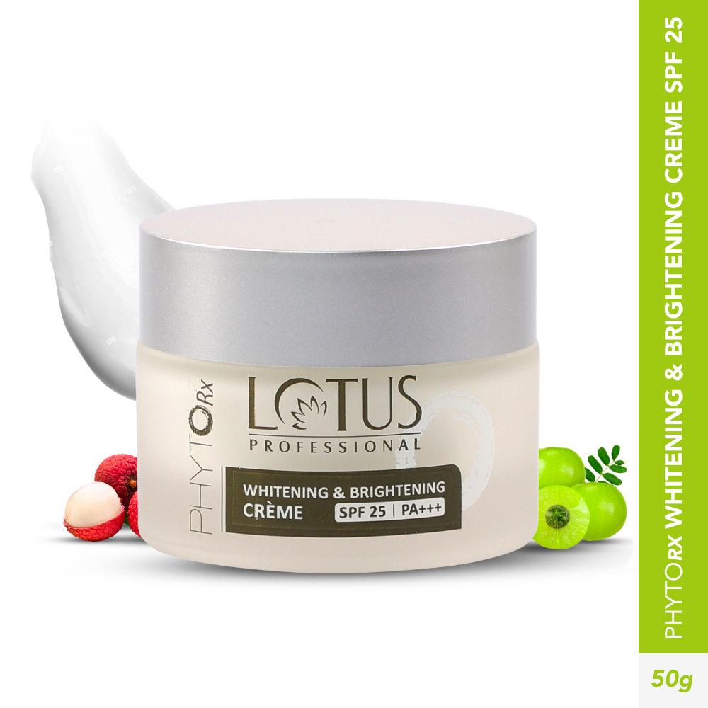 Lotus Professional PhytoRx Whitening & Brightening Face Cream, For Radiant Skin, Remove Pigmentation (50gm)