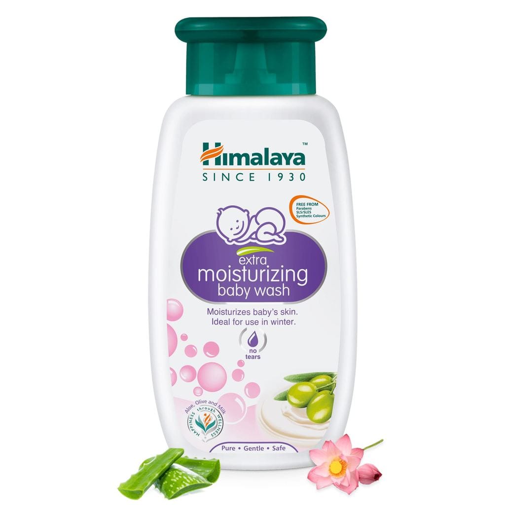 Himalaya extra moisturizing Baby wash (200mL)