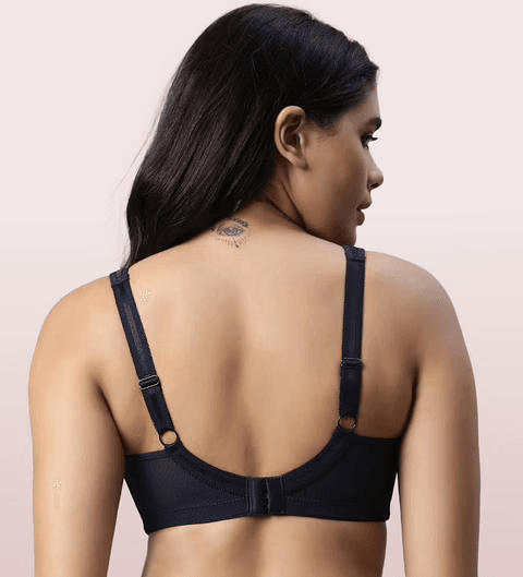 ENAMOR - (FB5 - 01N) FULL SUPPORT SMOOTH SUPER LIFT BRA (COLOR - ECLIPSE)