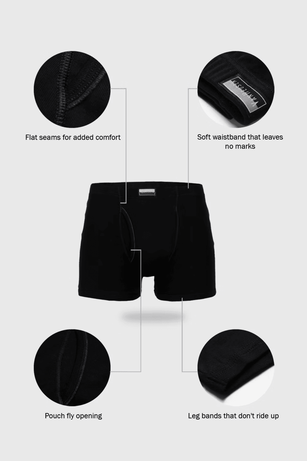 VanHeusen - Classic Boxer Briefs Pack Of 2 (#10031 - 02N) - ASSTD
