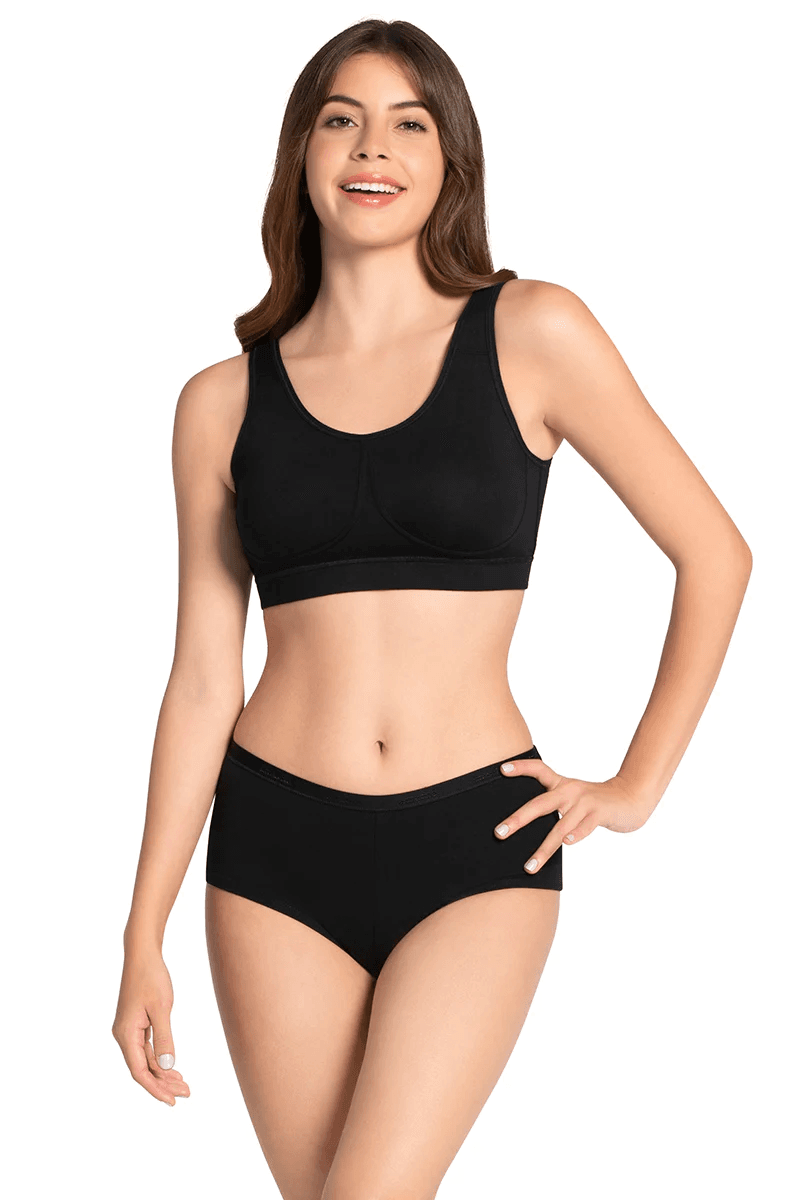AMANTE - All Day at Home Bra-Black (BRA78901 - 01N)