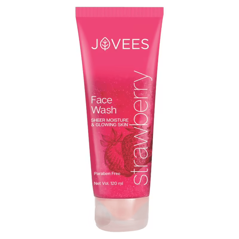 Jovees - Herbal Strawberry Facewash (120mL)