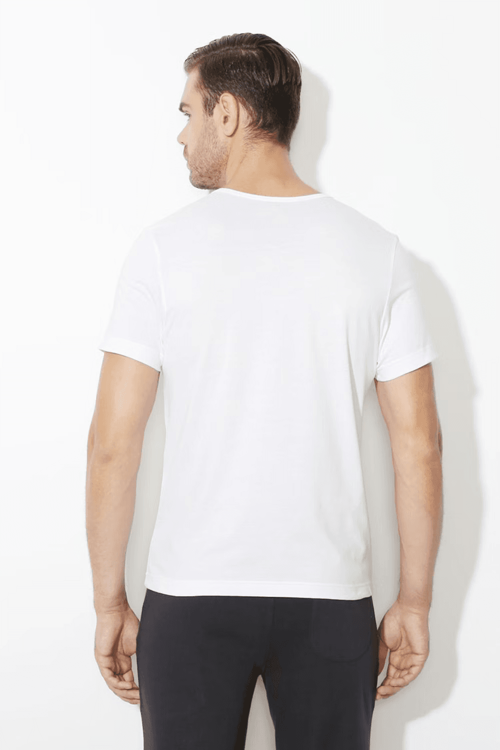 VanHeusen - Half Sleeve Undershirt Classic (#10072 - 01N) - White Innerwear