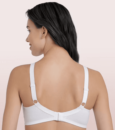 ENAMOR - (A014 - 01N) SUPER CONTOURING M-FRAME FULL SUPPORT BRA (COLOR - WHITE)