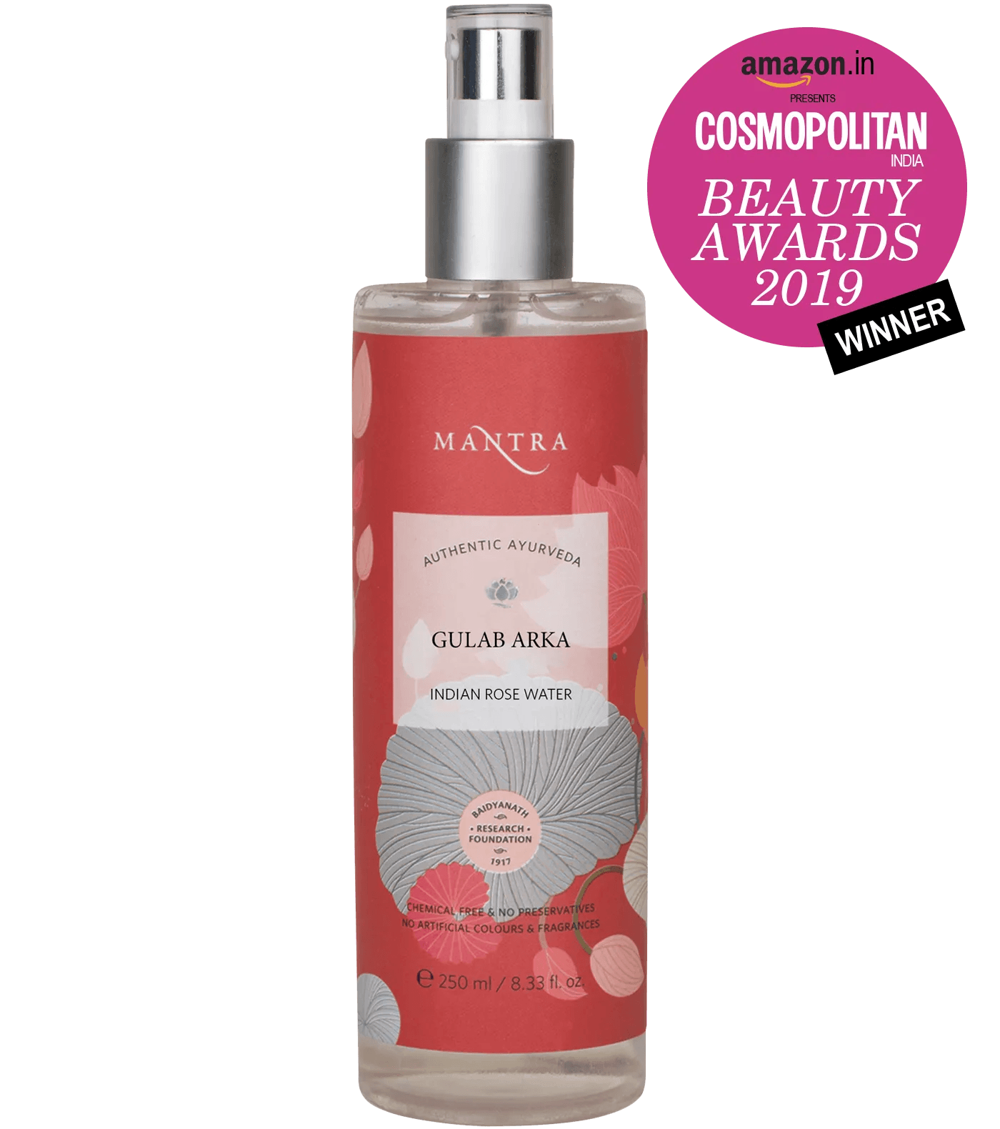 Mantra - GULAB ARKA INDIAN ROSE WATER (250mL)