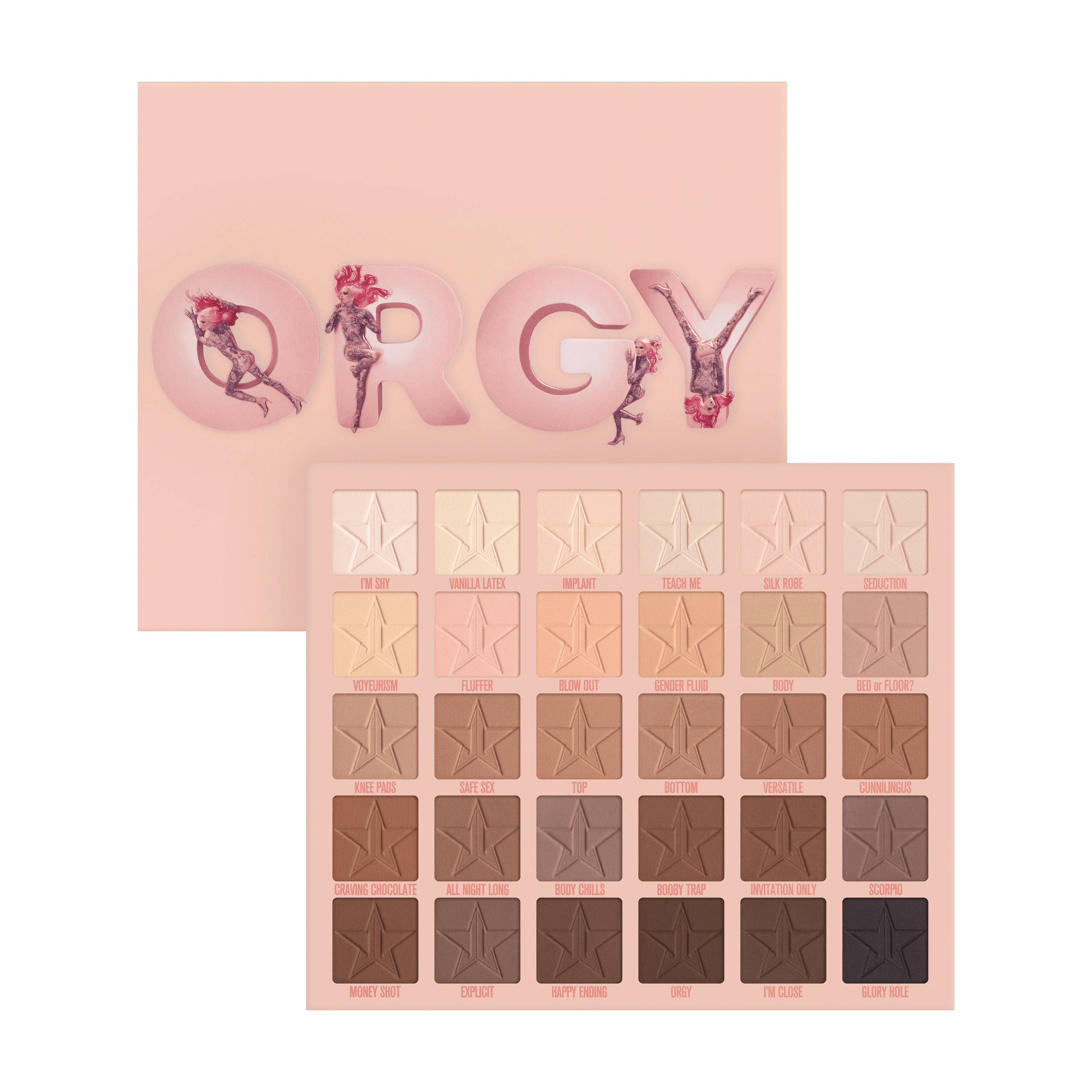 Jeffree Star – ORGY PALETTE EYESHADOW PALETTE