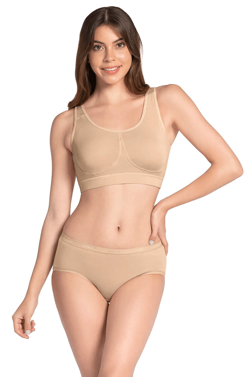AMANTE - All Day at Home Bra – Hazelnut (BRA78901 - 01N)