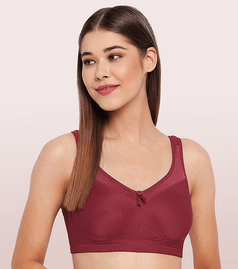 ENAMOR - (FB5 - 01N) FULL SUPPORT SMOOTH SUPER LIFT BRA (COLOR - MASAI)