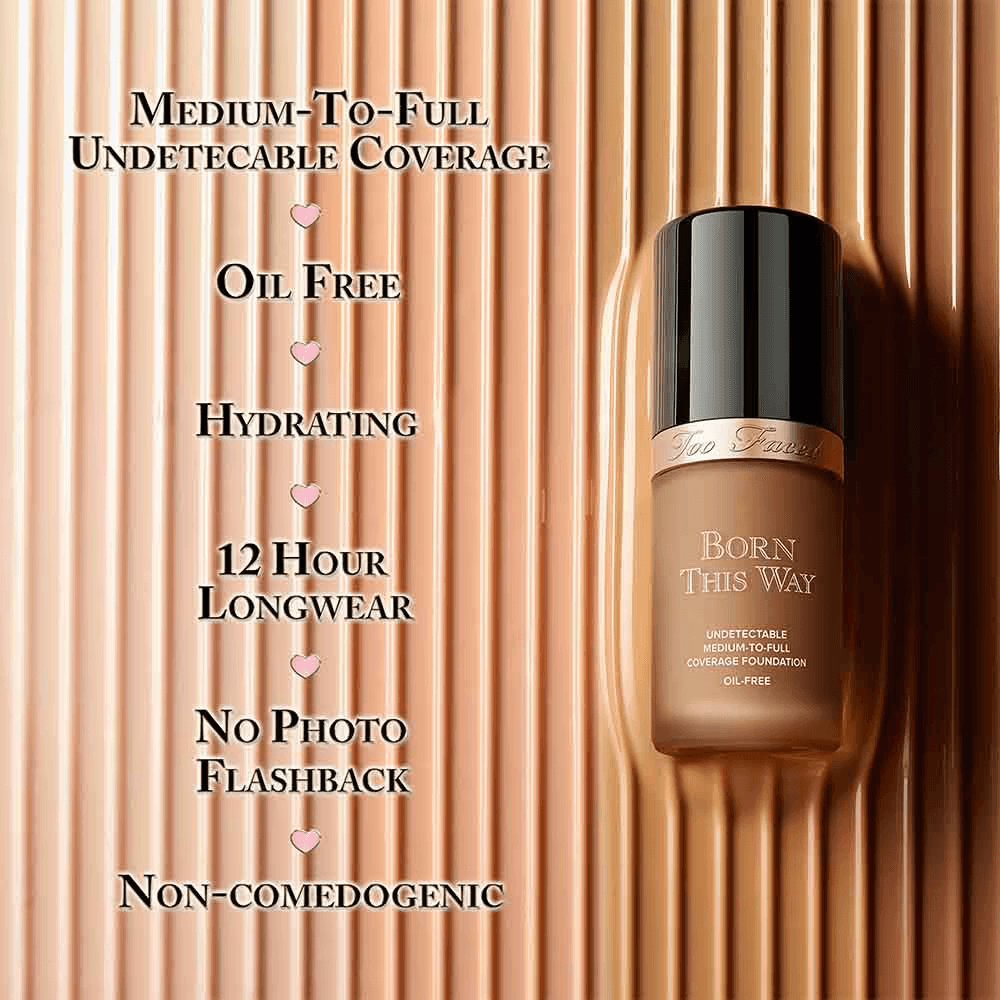 Too Faced - Born This Way Undetectable Medium To Full Coverage Foundation (30ML)