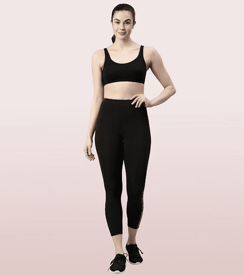 ENAMOR - (SB06) LOW IMPACT BRA - (COLOR - BLACK) - 01N