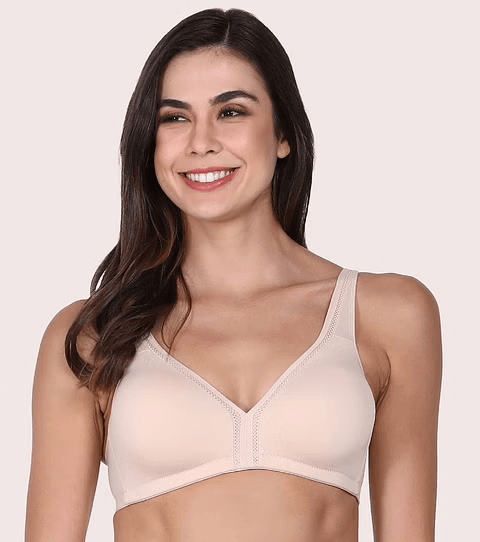 ENAMOR - PLUSH COMFORT FULL SUPPORT BRA (F024 - 01N - COLOR - PALESKIN)