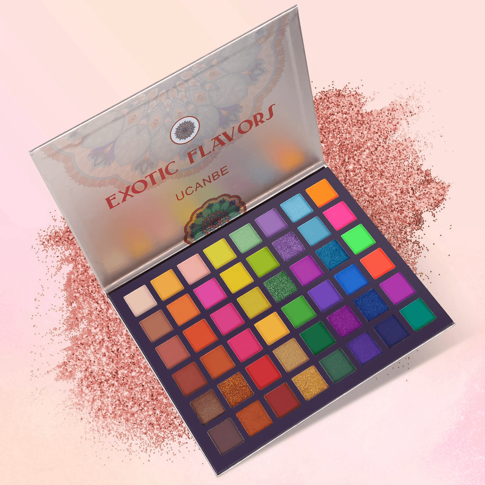 UCANBE - 48 Colors Exotic Flavors Eyeshadow Palette