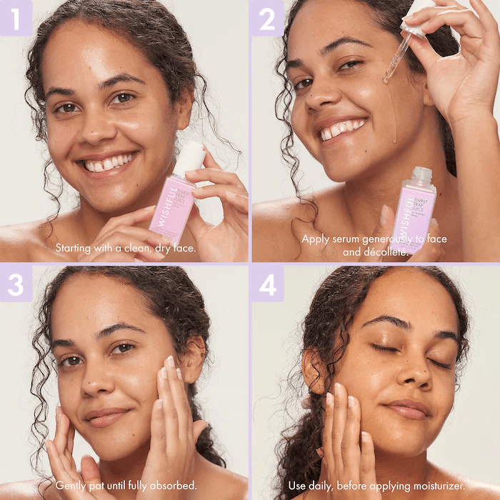 Wishful - Thirst Trap Juice Hyaluronic Acid & Peptide Hydrating Facial Serum {1.0 oz/ 30 mL}