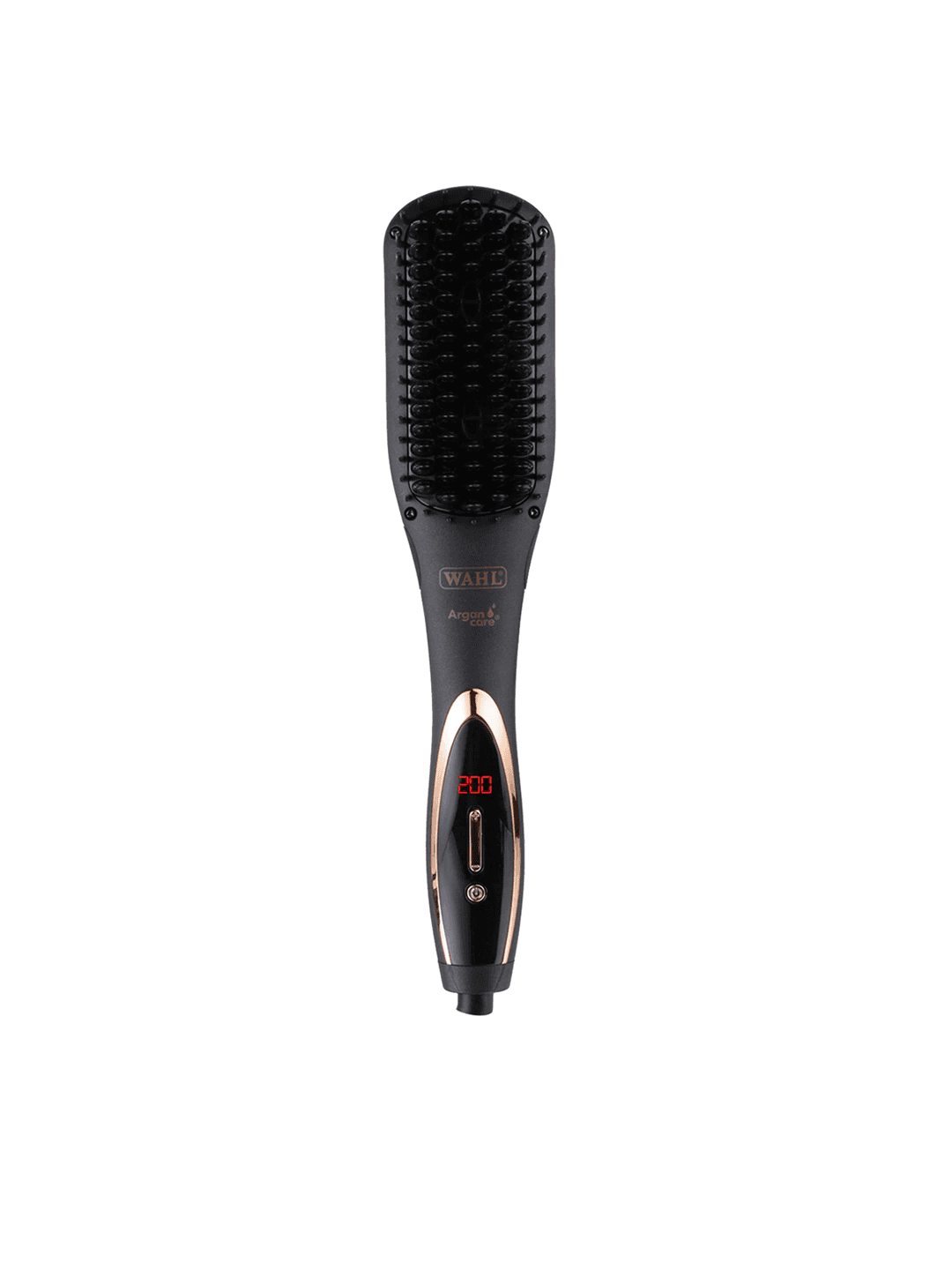 WAHL (WCMS8-1724) Argan Care Smart Brush Hair Straightener - Black