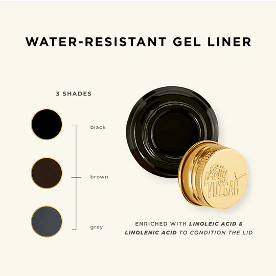 Pretty Vulgar - The Ink Gel Eyeliner (01 Black List) - 6g