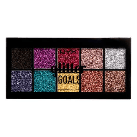 Nyx professional makeup - GLITTER GOALS CREAM PRO PALETTE