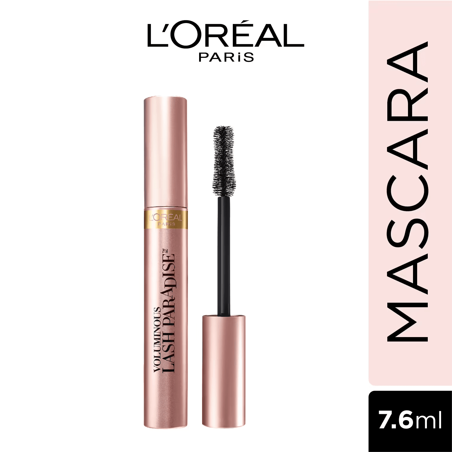 Loreal Paris - Voluminous Lash Paradise Mascara - 204 Blackest Black (7.6mL) Waterproof