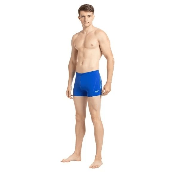 Speedo - Essential Splice Aquashort - Beautiful Blue - Green Glow (#809307P038 Size - 36) 01N