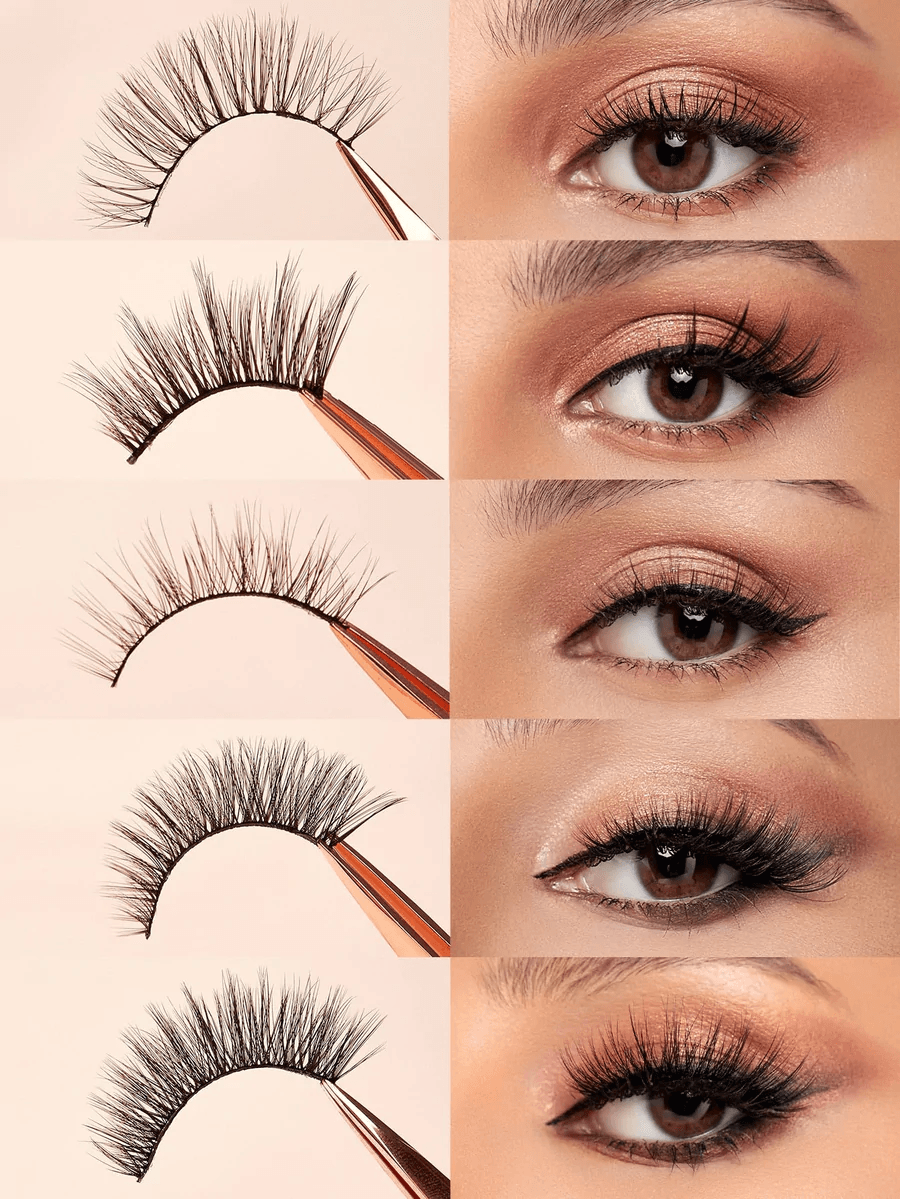 Sheglam - ALL THE LASHES 8 PAIRS FALSE EYELASH SET